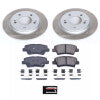 Power Stop 20-22 Kia Forte Rear Semi-Coated Rotor Kit