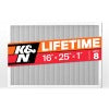 K&N HVAC Filter 16 X 25 X 1 Merv 8