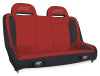 PRP  Jeep Wrangler JKU/JLU Elite Series Rear Bench- Red