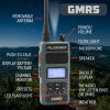Rugged Radios 5W GMRS Handheld Radio - 2 Pack