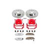Power Stop 01-05 Honda Civic Front Z26 Street Warrior Brake Kit w/Calipers