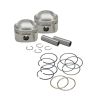 S&S Cycle 36-84 BT 3-7/16in x Up To 4-3/4in Stroke HC Piston Set - .070in