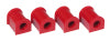 Prothane 88-94 Chevy Cavalier Rear Sway Bar Bushings - 15mm - Red