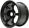 Gram Lights 57DR 15x8.0 +28 5x114.3 Semi Gloss Black Wheel