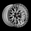 Weld S82 17x10 / 5x112 BP / 7.3in BS Black Wheel (Medium Pad) - Beadlock