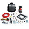 Snow Performance Gas Carbureted 4500 Flange Stage 1 Water Inj Kit (WOT Activated SS Braided Lines)