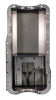 Moroso Ford 351W (w/Front Sump & Billet End Seals) Road Race Baffled Wet Sump 7qt 8in Steel Oil Pan