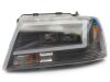 Raxiom 04-08 Ford F-150 Axial Series Projector Headlights- Black Housing- Clear Lens