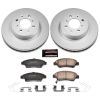 Power Stop 09-14 Honda Fit Front Z17 Evolution Geomet Coated Brake Kit