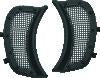 Kuryakyn Mesh Headlight Vent Accents Black