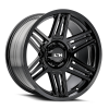 ION Type 147 17x9 / 6x135 BP / 0mm Offset / 87mm Hub Gloss Black Wheel