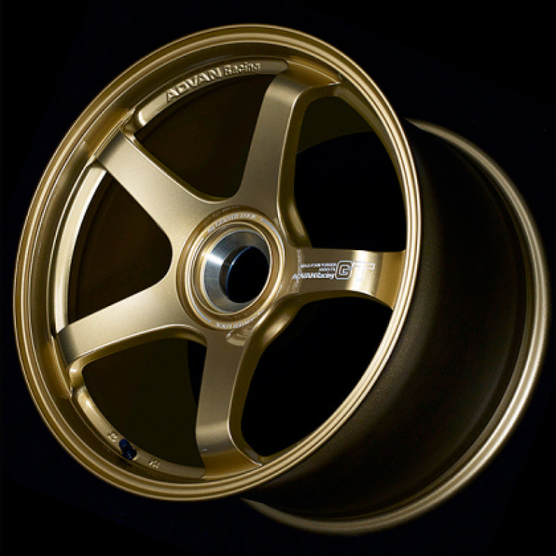 Advan GT for Porsche 20x10.0 +45 CL-CL Racing Brass Gold Wheel