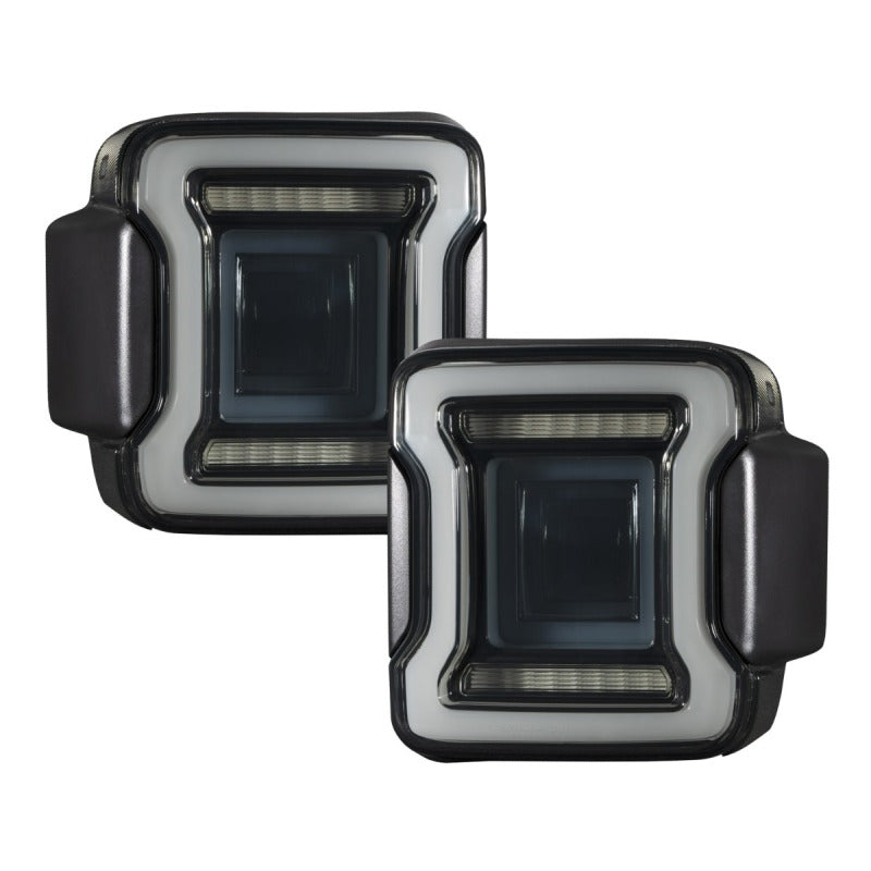 Form Lighting 2018-2023 Jeep Wrangler LED Tail Lights Smoke (Pair)