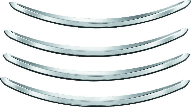 Kuryakyn Rear Fender Accents FLHRXS / FLHX/FLHXS / FLTRX/XS Models Chrome