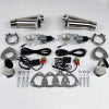 Granatelli 4.0in Stainless Steel Electronic Dual Exhaust Cutout