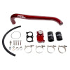 Wehrli 01-05 Chevy 6.6L LB7/LLY Duramax Thermostat Housing & Upper Coolant Pipe Kit - Bengal Silver