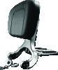Kuryakyn Multi-Purpose Backrest Chrome