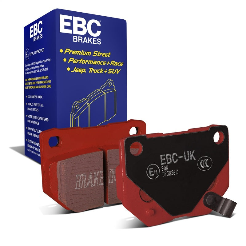 EBC 89-95 Nissan Skyline (R32) 2.6 Twin Turbo GT-R Redstuff Rear Brake Pads