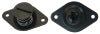 Moroso Quick Fastener - Self Ejecting - 7/16in x .550in - Aluminum - Black - 10 Pack