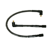 Moroso 85-96 Harley-Davidson FLT/FLHT/FLHR/FLTR/FLHS Sleeved Ultra 40 Wire Set - Black