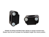 Vortex Racing Oversize Handle Bar Adapter- Black