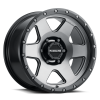 Raceline 946G Boost 18x9in / 6x120 BP / 12mm Offset / 83.82mm Bore - Gunmetal Wheel