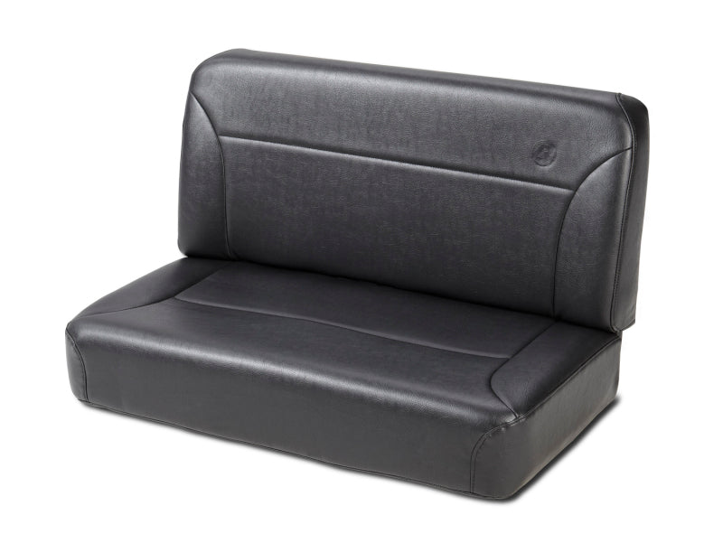 Bestop Back Seat - 55-83 Jeep Cj5 Rear Trailmax II Fixed (All Vinyl Black Crush)