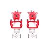 Power Stop 01-03 Acura CL Rear Red Calipers w/Brackets - Pair