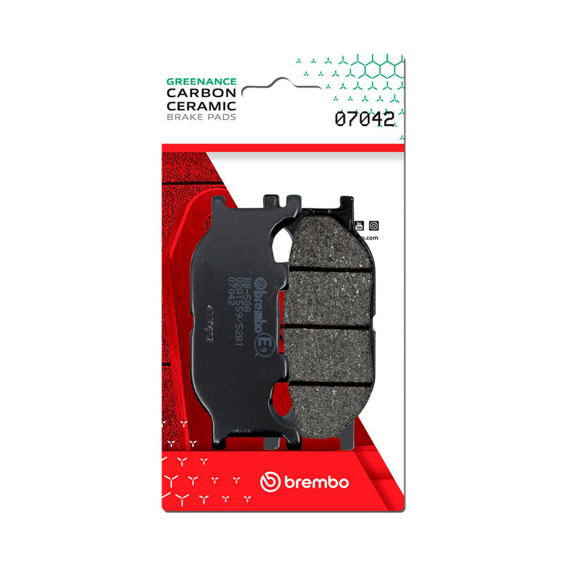 Brembo Italjet Jupiter/Mbk Skyliner/Yamaha Tmax/Yamaha Yp Carbon Ceramic Brake Pad - Front