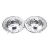 Power Stop 99-04 Chrysler 300M Front Evolution Drilled & Slotted Rotors - Pair
