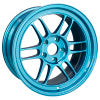 Enkei RPF1 17x9 5x114.3 22mm Offset 73mm Bore Emerald Blue Wheel (MOQ 40)