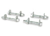 SuperPro 08-21 Toyota Land Cruiser Front Lower Control Arm HD Camber Pin Set