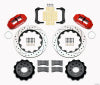 Wilwood Narrow Superlite 4R Rear Kit 14.00in Drilled Red Morrison Multilink IRS (10-15 Camaro Based)
