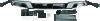 Kuryakyn Tracer Windshield Trim 14-Up FLH Models Chrome