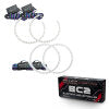 Oracle Nissan Titan 08-15 Halo Kit - ColorSHIFT w/ BC1 Controller