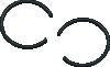 S&S Cycle .927in C-Clip Wristin Keeper - 2 Pack