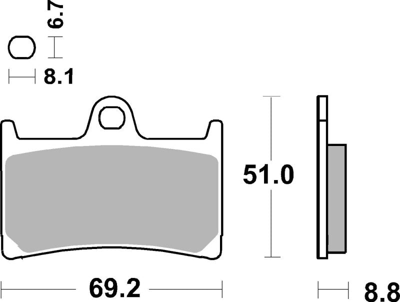 Brembo Carbon Ceramic Upgrade Brake Pad