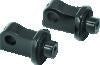 Kuryakyn Splined Peg Adapter Black