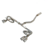 Remark 2022+ Honda Civic Hatchback Sport Touring FL1 (Link Loop)Cat-Back Exhaust Stainless Steel Tip