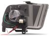 Raxiom 05-09 Ford Mustang w/ Factory Halogen LED Halo Headlights- Black Housing (Smoked Lens)
