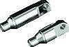 Kuryakyn Male Mount 2-1/2inch Footpeg Extension Chrome (Pair)