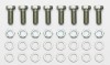 Wilwood 2005+ Mustang 3/8-24 Bolt Kit -Bracket Spindle CPB, Rear