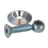 Moroso 1in Taper Washer - Raw (10 Pack w/Hardware)
