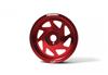 PERRIN 15-18 Subaru WRX / 13-20 BRZ / 14-18 FXT / 13-16 Crosstrek Lightened Crank Pulley - Red