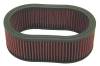 K&N Universal Custom Air Filter - Oval Shape 11.5in Outer Length / 8.125in Outer Width / 4in Height