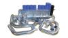 Turbo XS 03-07 EVO 8/9 Replacement Hose and Clamp Set Black