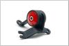 Innovative 02-11 Civic Si / 02-06 Acura RSX K-Series Black Steel 75A Bushing Front Mount / K-Series