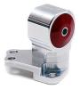 Innovative 92-95 Civic Billet Conversion Transmission Silver Aluminum Mount 75A Bushing - B/D Series