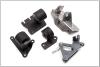 Innovative 88-91 Civic H-Series Black Steel Mounts 85A Bushings (Manual Hydro Actuator)